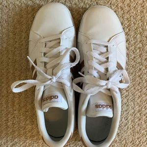 Rose Gold Adidas Superstars